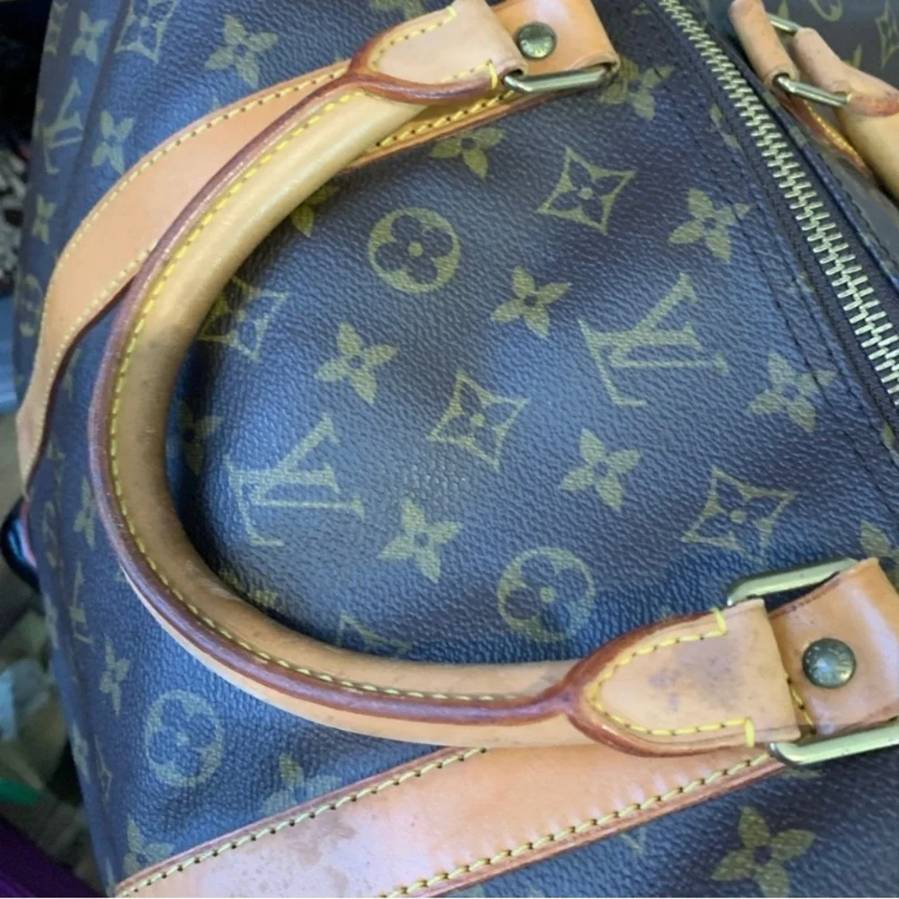 ENTER TO WIN!! 🎁 LOUIS VUITTON KEEPALL 60 BANDOULIÈRE EUC - Picture 9 of 16